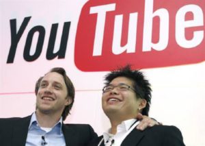 YouTube共同創設者であるチャド・ハーレーとスティーブ・チェン